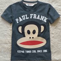 เสื้อยืดคอกลม-Paul-Frank-Keep-Cool-สีเทาเข้ม