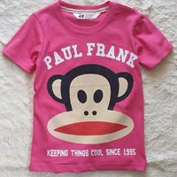 เสื้อยืดคอกลม-Paul-Frank-Keep-Cool-สีชมพู