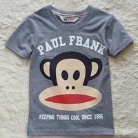 เสื้อยืดคอกลม-Paul-Frank-Keep-Cool-สีเทาอ่อน