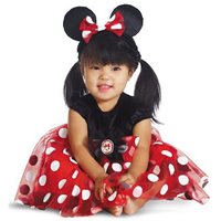 เดรสแฟนซีคุณหนู-Minnie-Mouse-สีแดง