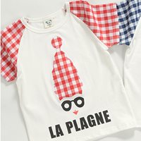 เสื้อยืด-หนุ่มน้อย-LA-PLAGNE-สีแดง