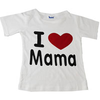 เสื้อยืด-I-LOVE-MAMA-ทรงตัว-A-สีขาว