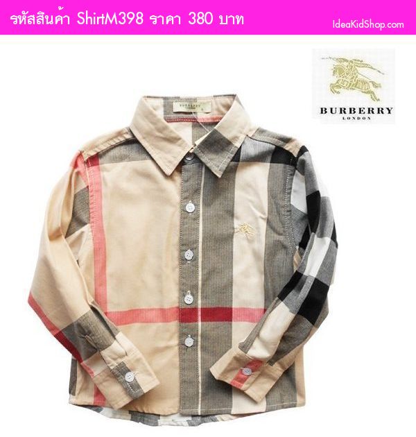 เสื้อเชิ้ต คุณชายไฮโซ สไตล์ Burberry