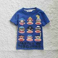 เสื้อยืดคอกลม-Paul-Frank-Master-สีน้ำเงิน