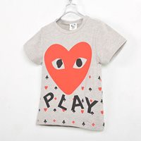 เสื้อยืด-Play-Comme-Card-game-สีเทา