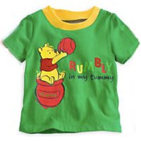 เสื้อยืด-Disney-Series-Pooh-สีเขียว