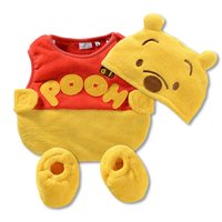 ชุดเด็กน้อย-3-ชิ้น-Baby-Pooh-สีเหลือง