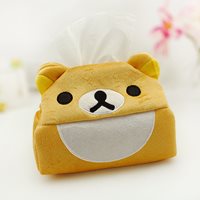 กล่องทิชชู่-Rilakkuma-สีน้ำตาล