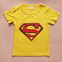 เสื้อเด็ก-Logo-Superman-สีเหลือง