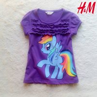 เสื้อยืด-My-Little-pony-สไตล์-H_M-สีม่วง