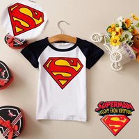 เสื้อยืดหนุ่มฮีโร่-Superman-สีกรม