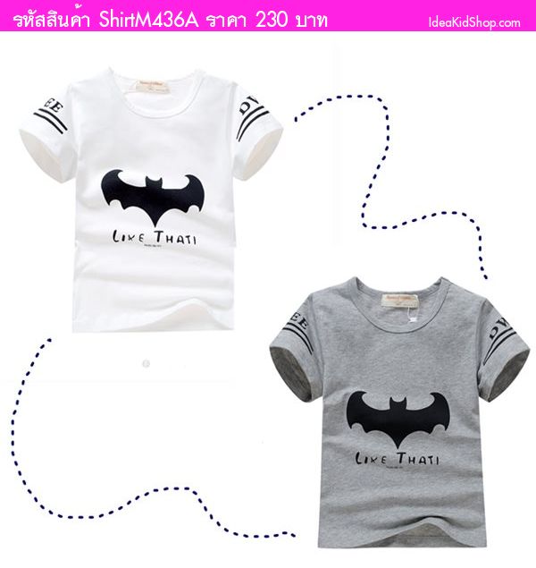 เสื้อยืด BATMAN-DWEE สีขาว