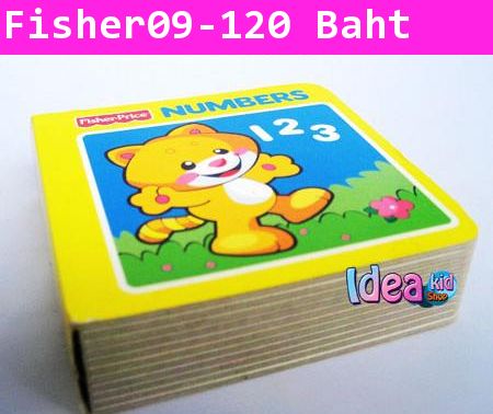 หนังสือกระดาษแข็งสอนนับเลข Fisher Price