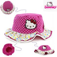 หมวก-HELLO-KITTY-ลายดาว-สีชมพู