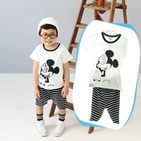 เสื้อและกางเกง-MicKey-Funny-สีดำ