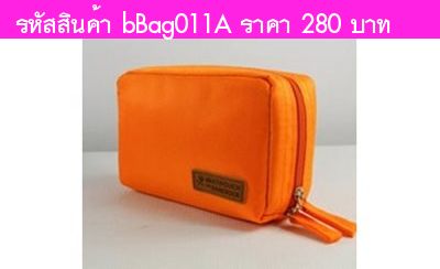 กระเป๋า MULTIPOUCH BANKBOOK สีส้ม
