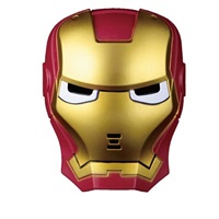 หน้ากากแฟนซี-3D-มีไฟ-Ironman-สีแดง