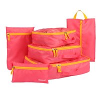 กระเป๋าจัดระเบียบ-Travel-Storage-(Set6ใบ)-สีพีช