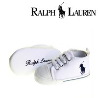 รองเท้าหัดเดินผ้าใบ-สไตล์-Ralph-Lauren-สีขาว