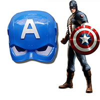 หน้ากากแฟนซี-3D-มีไฟ-Captain-America