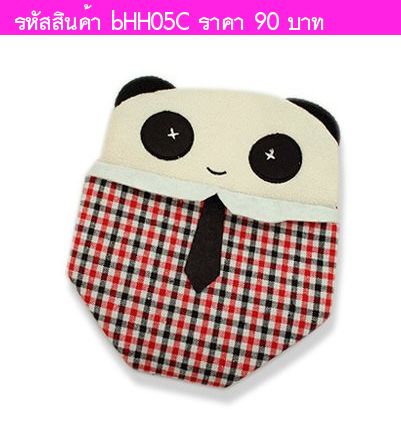 กล่องทิชชู่ Panda สีครีม