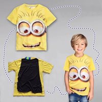 เสื้อยืดติดปีก-ลาย-Minion-สีเหลือง