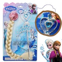 เซต-เจ้าหญิง-Elsa-Frozen-3-in-1-สีเงิน