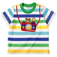 เสื้อยืดลายขวางสลับสี-Camera-Bear