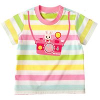 เสื้อยืดลายขวางสลับสี-Camera-Rabbit