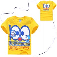 เสื้อยืด-Doraemon-Secret-gadgets-สีเหลือง