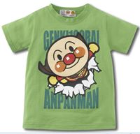 เสื้อยืด-Anpanman-บุกโลก-สีเขียว