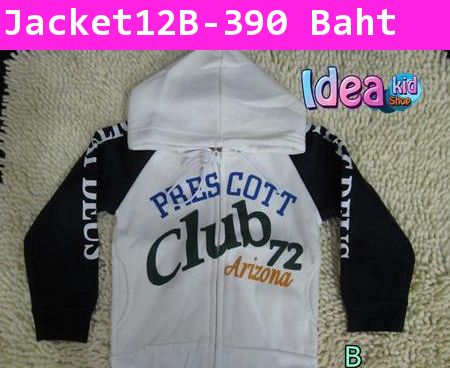 เสื้อกันหนาว Club72 สีกรม