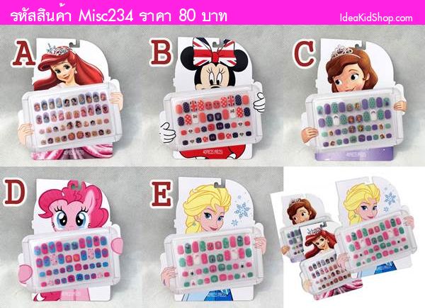 สติ๊กเกอร์ติดเล็บ Nail Stcker ลาย Minnie