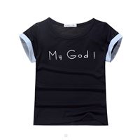 เสื้อแขนสั้น-My-God-สีดำเสื้อแขนสั้น-My-God-สีดำ