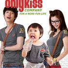 เสื้อยืดครอบครัว-OnlyKiss-(แพค-3-ตัว)