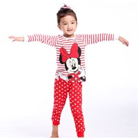 ชุดเสื้อกางเกง-Minnie-Mouse-โบว์ใหญ่