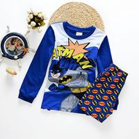 ชุดเสื้อกางเกง-SUPER-HERO-BATMAN-สีน้ำเงิน