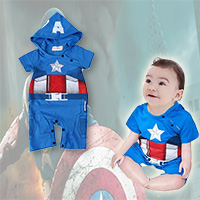 ชุดบอดี้สูทมีฮูด-CAPTAIN-AMERICA-สีน้ำเงิน