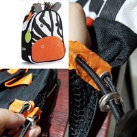 กระเป๋า-Backpack-จิ๋ว-ZooLunchies-ลายม้าลาย(ตำหนิ)