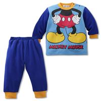 ชุดเสื้อกางเกง-Mickey-Mouse-สุดเท่ห์-สีน้ำเงิน