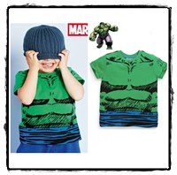 เสื้อยืด-Costume-The-Hulk-สีเขียว