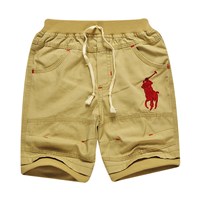 กางเกงขาสามส่วน-Ralph-Lauren-สีน้ำตาลอ่อน