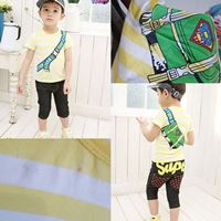 ชุดเสื้อกางเกง-Super-Bag-สีเหลืองอ่อน-(ตำหนิ)