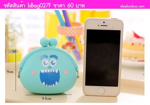 กระเป๋าใส่เหรียญ DORAEMON สีฟ้า