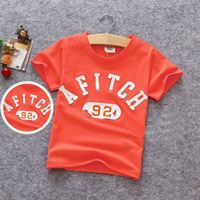 เสื้อยืดเด็กแฟชั่น-AFITCH-92-สีส้ม