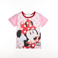 เสื้อยืดหนูน้อย-Minnie-Mouse-สีชมพู