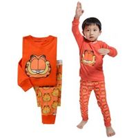 ชุดเสื้อกางเกงเจ้าเหมียว-Garfield-จอมแสบ-สีส้ม