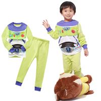 ชุดเสื้อกางเกง-Buzz-Lightyear-สีเขียวพาสเทล