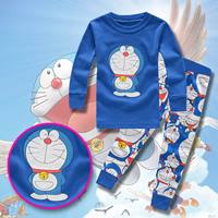 ชุดเสื้อกางเกง-DORAEMON-สีน้ำเงิน