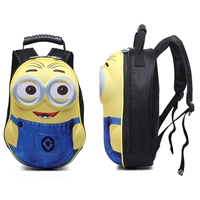 กระเป๋าสะพายหลัง-3D-Minion-ตัวจิ๋ว-สีเหลือง